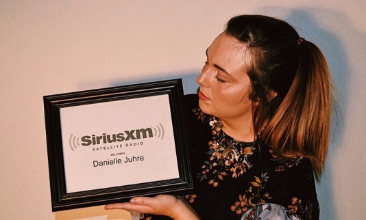 danielle juhre, siriusxm radio, does she know by danielle juhre, licensing deal, independent artists, indie music news, music industry news, singer, entertainment media, satellite radio